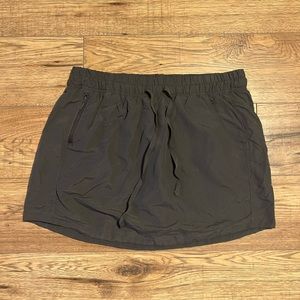 North Face grey athletic skort